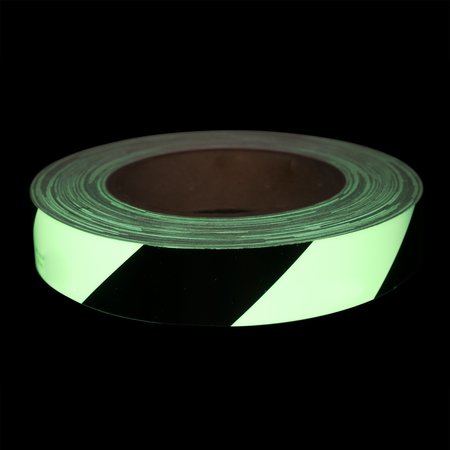 Safe-T-Nose Obstacle Marking Glow-In-The-Dark Acrylic Tape, 150 Ft. O150